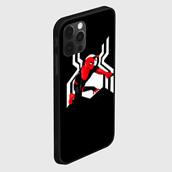 Чехол для iPhone 12 Pro Max Spider emblem, цвет: 3D-черный — фото 2