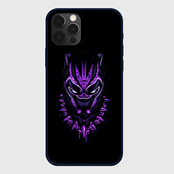 Чехол для iPhone 12 Pro Max Black Panther head, цвет: 3D-черный