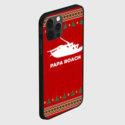 Чехол для iPhone 12 Pro Max Papa Roach new year, цвет: 3D-черный — фото 2