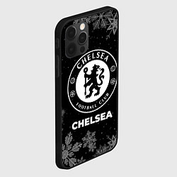 Чехол для iPhone 12 Pro Max Снежный Chelsea, цвет: 3D-черный — фото 2