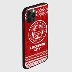 Чехол для iPhone 12 Pro Max Новогодний Leicester City, цвет: 3D-черный — фото 2