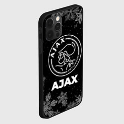 Чехол для iPhone 12 Pro Max Снежный Ajax, цвет: 3D-черный — фото 2