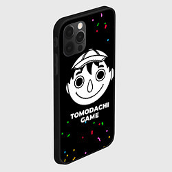 Чехол для iPhone 12 Pro Max Tomodachi Game конфети, цвет: 3D-черный — фото 2