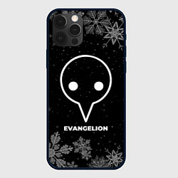 Чехол для iPhone 12 Pro Max Снежный Evangelion, цвет: 3D-черный