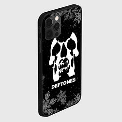 Чехол для iPhone 12 Pro Max Снежный Deftones, цвет: 3D-черный — фото 2