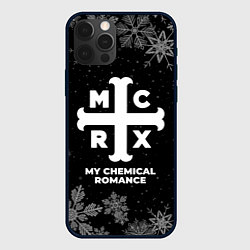 Чехол для iPhone 12 Pro Max Снежный My Chemical Romance, цвет: 3D-черный