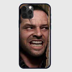 Чехол для iPhone 12 Pro Max The shining - heres johnny, цвет: 3D-черный