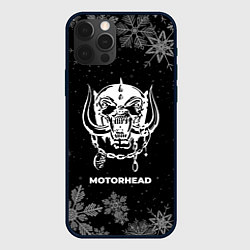 Чехол для iPhone 12 Pro Max Снежный Motorhead, цвет: 3D-черный