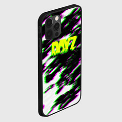 Чехол для iPhone 12 Pro Max Dayz кислотные краски, цвет: 3D-черный — фото 2