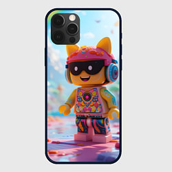 Чехол для iPhone 12 Pro Max Роблокс в солнечных очках, цвет: 3D-черный