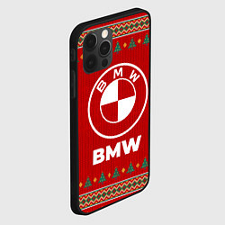 Чехол для iPhone 12 Pro Max BMW new year, цвет: 3D-черный — фото 2