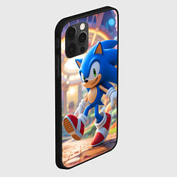 Чехол для iPhone 12 Pro Max Sonic фантастический мир, цвет: 3D-черный — фото 2