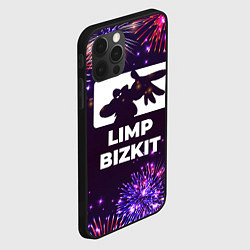 Чехол для iPhone 12 Pro Max Праздничный Limp Bizkit, цвет: 3D-черный — фото 2