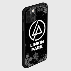 Чехол для iPhone 12 Pro Max Снежный Linkin Park, цвет: 3D-черный — фото 2