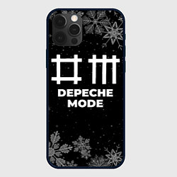 Чехол для iPhone 12 Pro Max Снежный Depeche Mode, цвет: 3D-черный