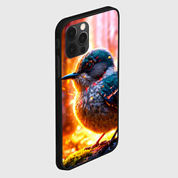 Чехол для iPhone 12 Pro Max Кукушка в искрах, цвет: 3D-черный — фото 2