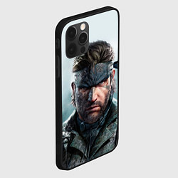 Чехол для iPhone 12 Pro Max Snake Solid - metal gear, цвет: 3D-черный — фото 2