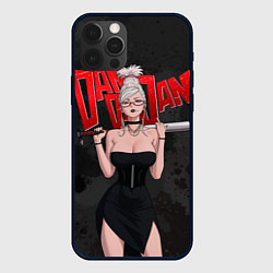 Чехол для iPhone 12 Pro Max Seiko Granny, цвет: 3D-черный