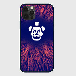 Чехол для iPhone 12 Pro Max FNAF red energy, цвет: 3D-черный