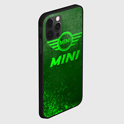 Чехол для iPhone 12 Pro Max Mini - green gradient, цвет: 3D-черный — фото 2