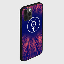 Чехол для iPhone 12 Pro Max Marilyn Manson red energy, цвет: 3D-черный — фото 2
