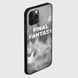 Чехол для iPhone 12 Pro Max Final Fantasy - grey gradient посередине, цвет: 3D-черный — фото 2