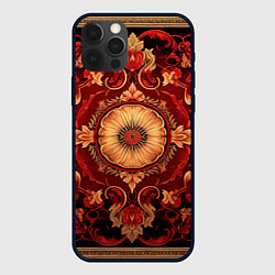 Чехол для iPhone 12 Pro Max Красный ковер, цвет: 3D-черный