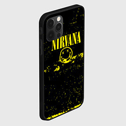 Чехол для iPhone 12 Pro Max Нирвана шум, цвет: 3D-черный — фото 2