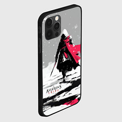 Чехол для iPhone 12 Pro Max Assassins Creed winter ninja, цвет: 3D-черный — фото 2