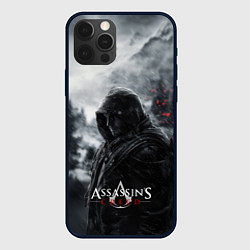 Чехол для iPhone 12 Pro Max Assassins Creed охотник в горах, цвет: 3D-черный