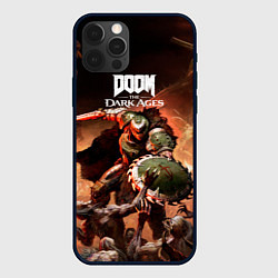 Чехол для iPhone 12 Pro Max Doom slayer Doom the dark ages, цвет: 3D-черный