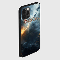 Чехол для iPhone 12 Pro Max Stronghold сrusader крестовый гром, цвет: 3D-черный — фото 2