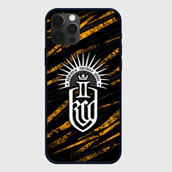 Чехол для iPhone 12 Pro Max Kingdom come 2 - orange, цвет: 3D-черный