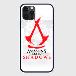 Чехол для iPhone 12 Pro Max Assassins Creed Shadows - samurai, цвет: 3D-черный