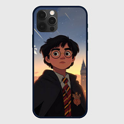 Чехол для iPhone 12 Pro Max Загадочный Гарри Поттер, цвет: 3D-черный
