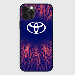 Чехол для iPhone 12 Pro Max Toyota red energy, цвет: 3D-черный