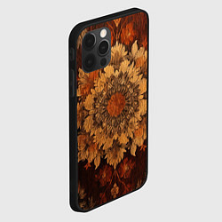 Чехол для iPhone 12 Pro Max Узор в старинном стиле, цвет: 3D-черный — фото 2
