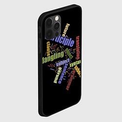 Чехол для iPhone 12 Pro Max Переводчик, цвет: 3D-черный — фото 2