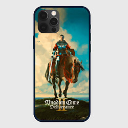 Чехол для iPhone 12 Pro Max Идржих на коне Kingdom come deliverence 2, цвет: 3D-черный