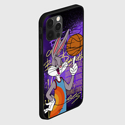 Чехол для iPhone 12 Pro Max Багз Банни - Looney Tunes, цвет: 3D-черный — фото 2