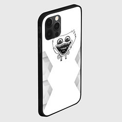Чехол для iPhone 12 Pro Max Poppy Playtime white poly, цвет: 3D-черный — фото 2