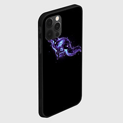 Чехол для iPhone 12 Pro Max Космическая лисица, цвет: 3D-черный — фото 2