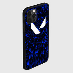 Чехол для iPhone 12 Pro Max Valorant blue energy, цвет: 3D-черный — фото 2