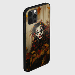Чехол для iPhone 12 Pro Max Джокер - депрессивная осень, цвет: 3D-черный — фото 2