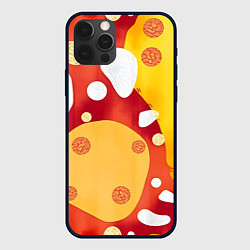 Чехол для iPhone 12 Pro Max Теплая африканская абстракция, цвет: 3D-черный