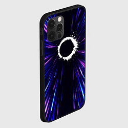 Чехол для iPhone 12 Pro Max The Callisto Protocol neon energy, цвет: 3D-черный — фото 2