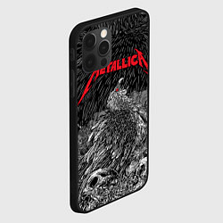 Чехол для iPhone 12 Pro Max Metallica - scavenger on the skull, цвет: 3D-черный — фото 2