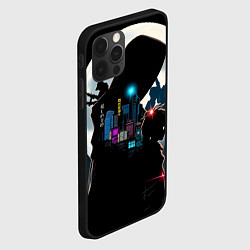 Чехол для iPhone 12 Pro Max Разные герои аниме, цвет: 3D-черный — фото 2