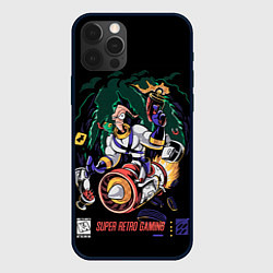 Чехол для iPhone 12 Pro Max Earth worm Jim - super retro gaming, цвет: 3D-черный