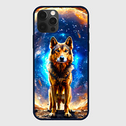 Чехол для iPhone 12 Pro Max Волкодав в космосе, цвет: 3D-черный